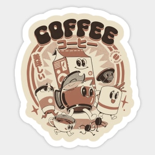 My Coffee Friends Sticker